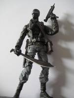 Commando Snake Eyes (removable goggles) (G.I. Joe) Custom Action Figure
