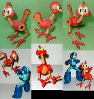 Cook/Atomic Chicken (Megaman) Custom Action Figure