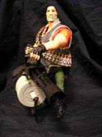 Team Fortress 2 Heavy ("V") Custom Action Figure