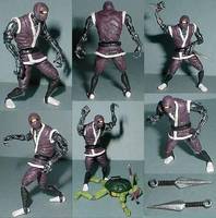 Shogun's Cyber Shinobi (Teenage Mutant Ninja Turtles) Custom Miniature / Figurine