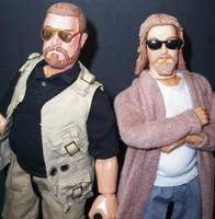 The Dude and Walter (Big Lebowski) Custom Action Figure
