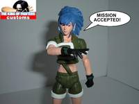 Leona heidren (king of fighters) (King of Fighters) Custom Action Figure