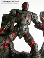 Steampunk Titanium Man: Retrotech Armor (Iron Man) Custom Action Figure