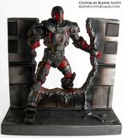 Steampunk Titanium Man: Retrotech Armor (Iron Man) Custom Action Figure