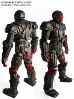Steampunk Titanium Man: Retrotech Armor (Iron Man) Custom Action Figure