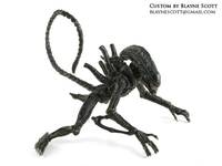 Warrior ALIEN (3.75" Hot Toys Repaint) (Aliens) Custom Action Figure