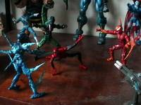 Symbiote: Blue (Iceman?) (Spider-Man) Custom Action Figure