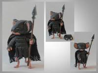 Midnight Of Mouse Gaurd (Mouse Guard) Custom Miniature / Figurine