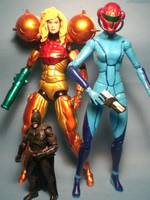 Icons Zero Suit Samus Aran (Metroid) Custom Action Figure