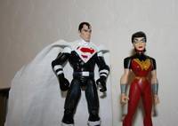 Justice Lords Superman (Marvel Universe) Custom Action Figure