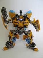 Bumblebee Shoulder Canon Led Eyes (Transformers - Movie) Custom Action Figure