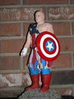 Earth X Captain America (Star Trek) Custom Action Figure