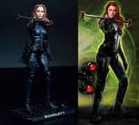 Scarlett  (Rise of Cobra Movie Version) (G.I. Joe) Custom Action Figure