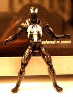 Spiderman Black Costume (Marvel Legends) Custom Action Figure