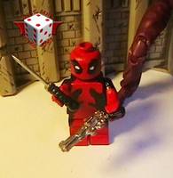 Lego Deadpool (Misc) Custom Miniature / Figurine