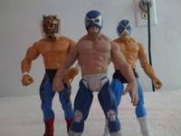Tiger Mask , Lizmark , Atlantis (Wrestling) Custom Action Figure