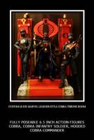 Hooded Cobra Commander Marvel Legends Style (G.I. Joe) Custom Action Figure