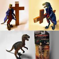 Raptor Jesus (Religion) Custom Action Figure