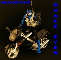 Snake Eyes V3 Marvel Legends Style (G.I. Joe) Custom Action Figure