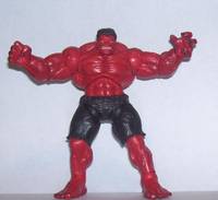 MU Red Hulk (Super Articulated) (Marvel Universe) Custom Action Figure