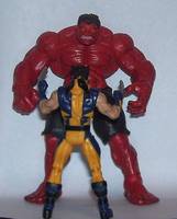 MU Red Hulk (Super Articulated) (Marvel Universe) Custom Action Figure