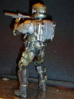 ODST Soldier ( Removable Helmet (Halo) Custom Action Figure