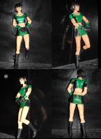 Powerpuff Girls All Grown up: Buttercup (Original) Custom Action Figure