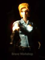 Silent Hill 1 Cybil Bennett Animated Style (Silent Hill) Custom Action Figure
