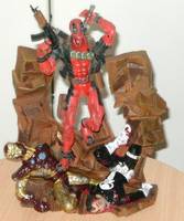 Dead Pool (Marvel) Custom Action Figure