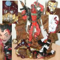 Dead Pool (Marvel) Custom Action Figure