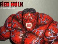 Ultimate Red Hulk (Incredible Hulk) Custom Action Figure