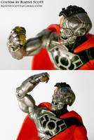 DC Direct Cyborg Superman: Re-Articulated Version (DC Universe) Custom Action Figure