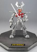 Silver Samurai (Stikfas) Custom Action Figure