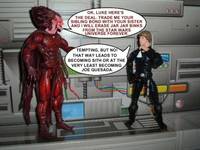Luke Skywalker (Jedi Final Battle) (Marvel Legends) Custom Action Figure