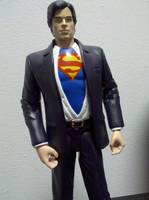 Smallville Legendary Clark Kent (DC Direct) Custom Action Figure