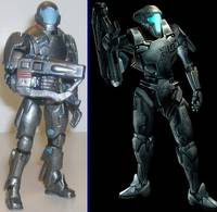 Galactic Federation Marine (Metroid) Custom Action Figure