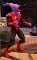 Red Lantern Veon (Green Lantern) Custom Action Figure