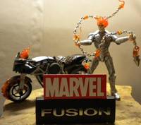 Iron Rider W/ Soul Seeker Motorcycle (Marvel) Custom Action Figure