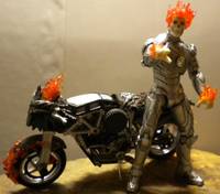 Iron Rider W/ Soul Seeker Motorcycle (Marvel) Custom Action Figure