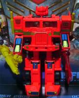 Neon Fire Prime (Transformers) Custom Action Figure