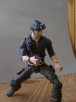 Sam Fisher ( Splinter Cell Conviction) (Battlestar Galactica) Custom Action Figure