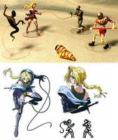 Sonia Belmont (Castlevania) Custom Miniature / Figurine