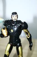 Black Iron Man (Iron Man) Custom Action Figure