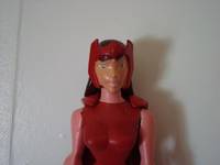Scarlet Witch JLU Style (Avengers) Custom Action Figure
