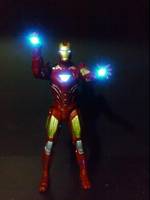 Electronic Iron Man Mark Armor VI (Iron Man 2) Custom Action Figure