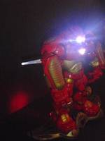 Electronic Iron Man Hulkbuster with Custom Electronic Base (Iron Man) Custom Action Figure