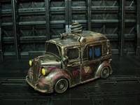 ROTF Mudflap & Skids (Ice-Cream Truck) (Transformers) Custom Action Figure