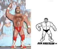 The Brainbusters Arn Anderson and Tully Blanchard (Wrestling) Custom Action Figure