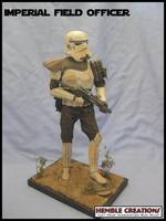 IMPERIAL FIELD OFFICER in TROOPER ARMOUR (Star Wars) Custom Action Figure