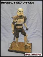 IMPERIAL FIELD OFFICER in TROOPER ARMOUR (Star Wars) Custom Action Figure
